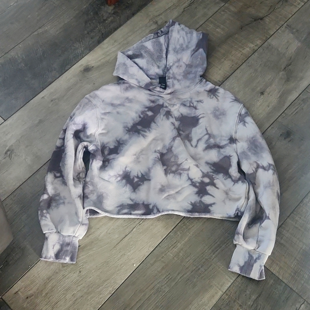 Girls cropped boxy sweatshirt